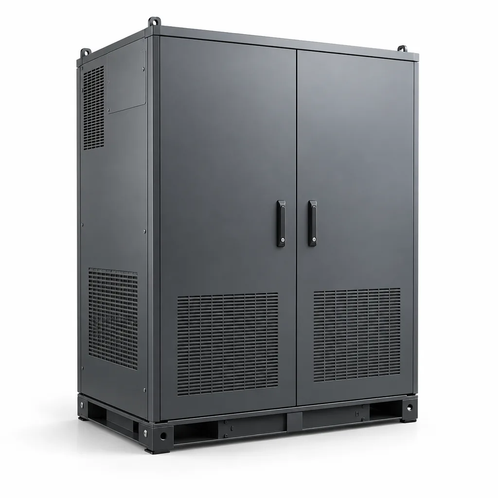 Liquid cooled 261kWh commercial battery energy storage cabinet